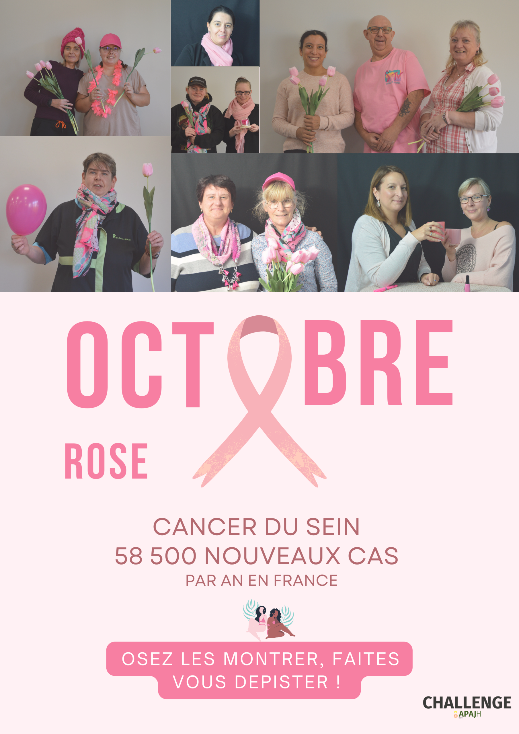 L&rsquo;EA Challenge en action autour de la sensibilisation au dépistage du cancer du sein