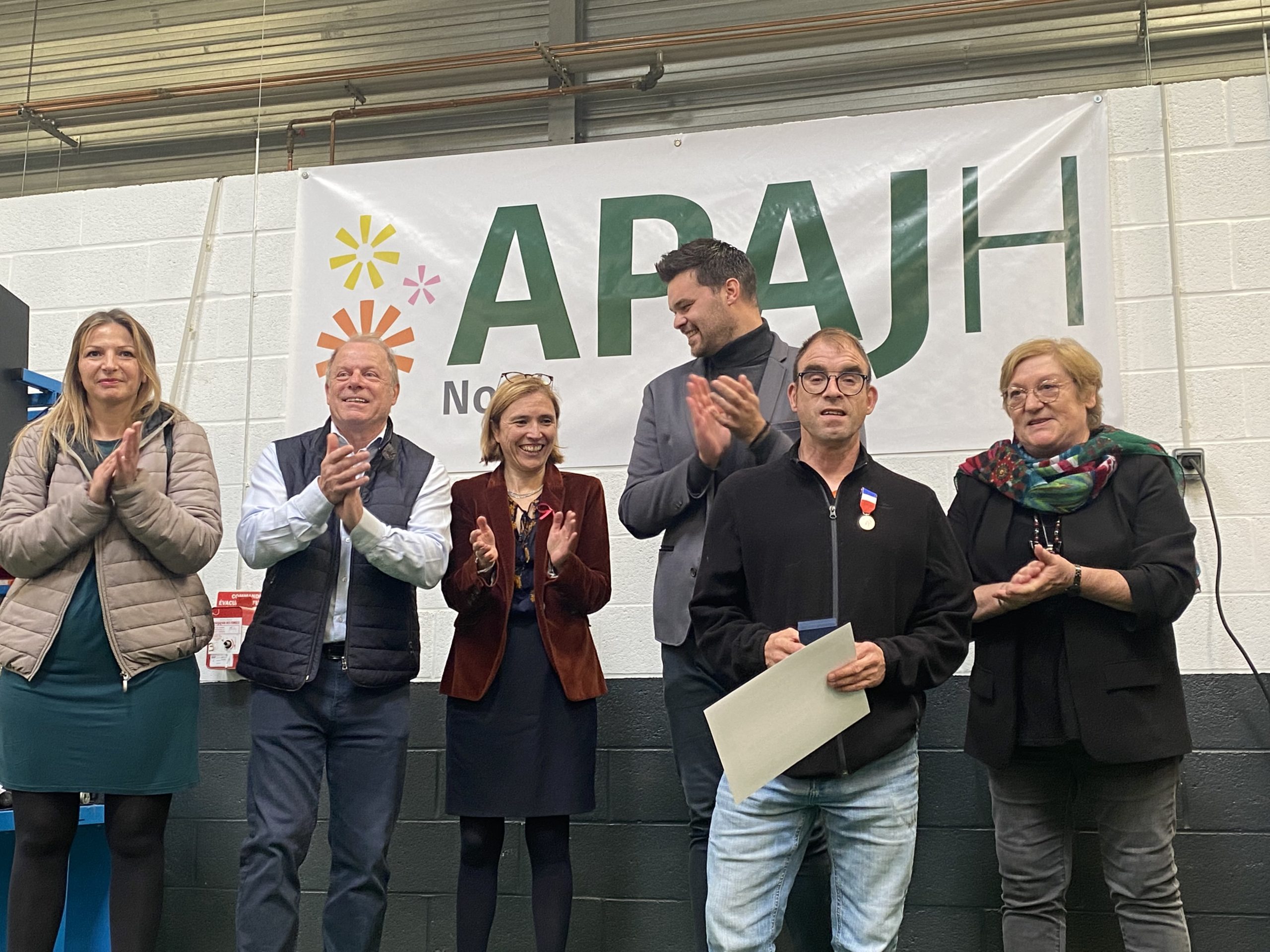 Retour sur la cérémonie de remise des médailles du travail à l&rsquo;ESAT Le Jardinet