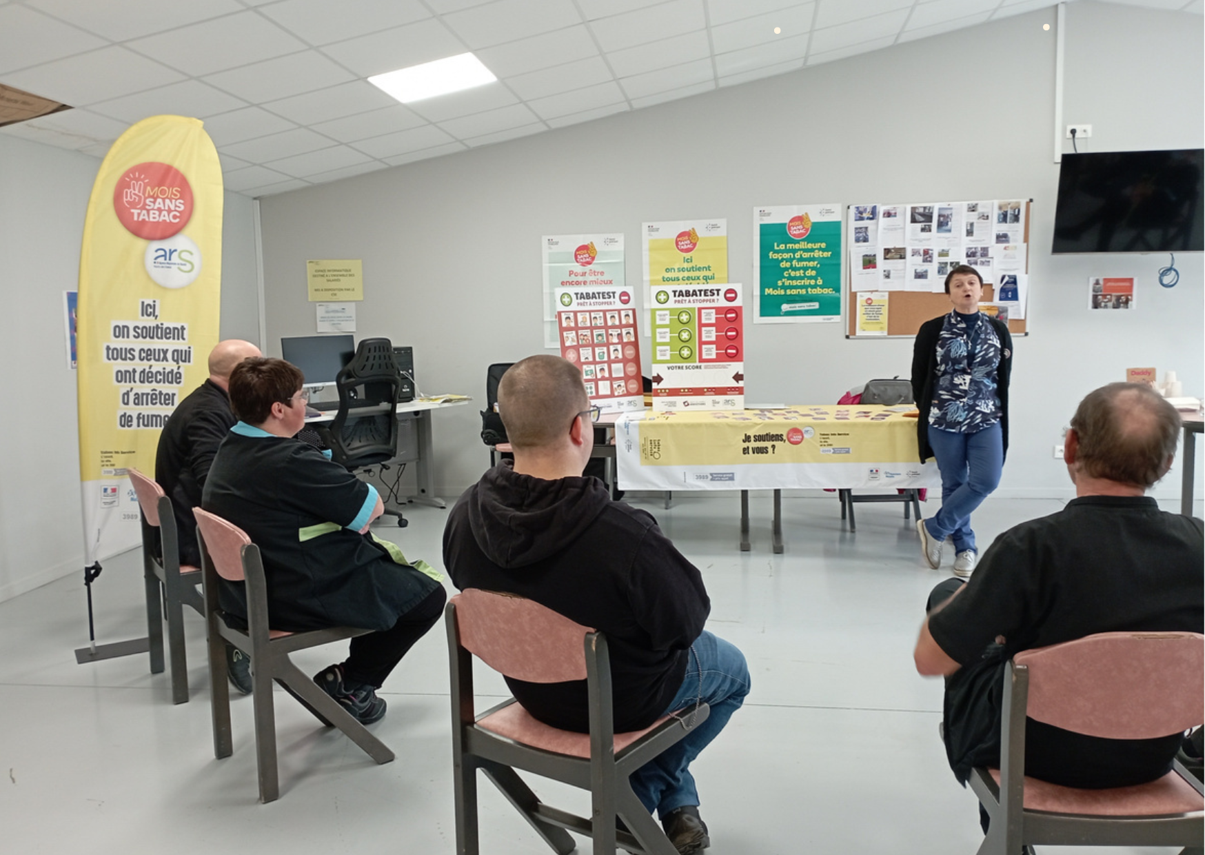 Les actions autour du Mois sans tabac de Challenge