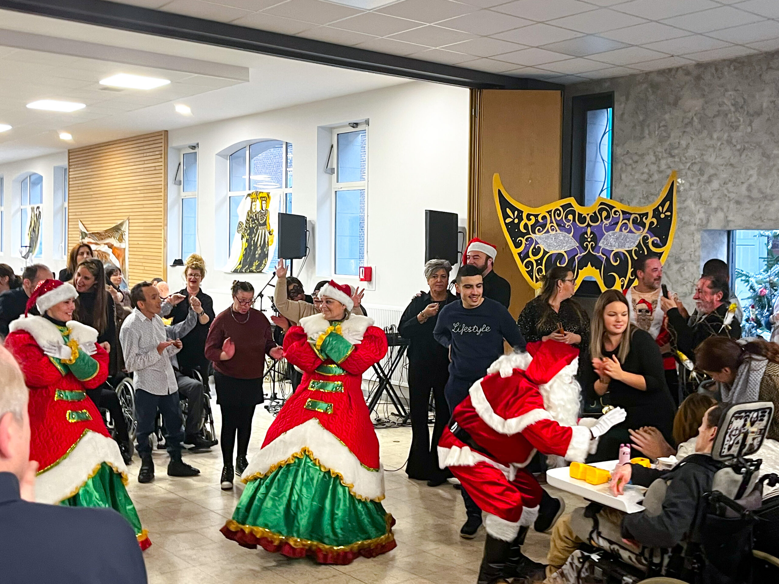Retour sur les festivités de Noël à l&rsquo;APAJH