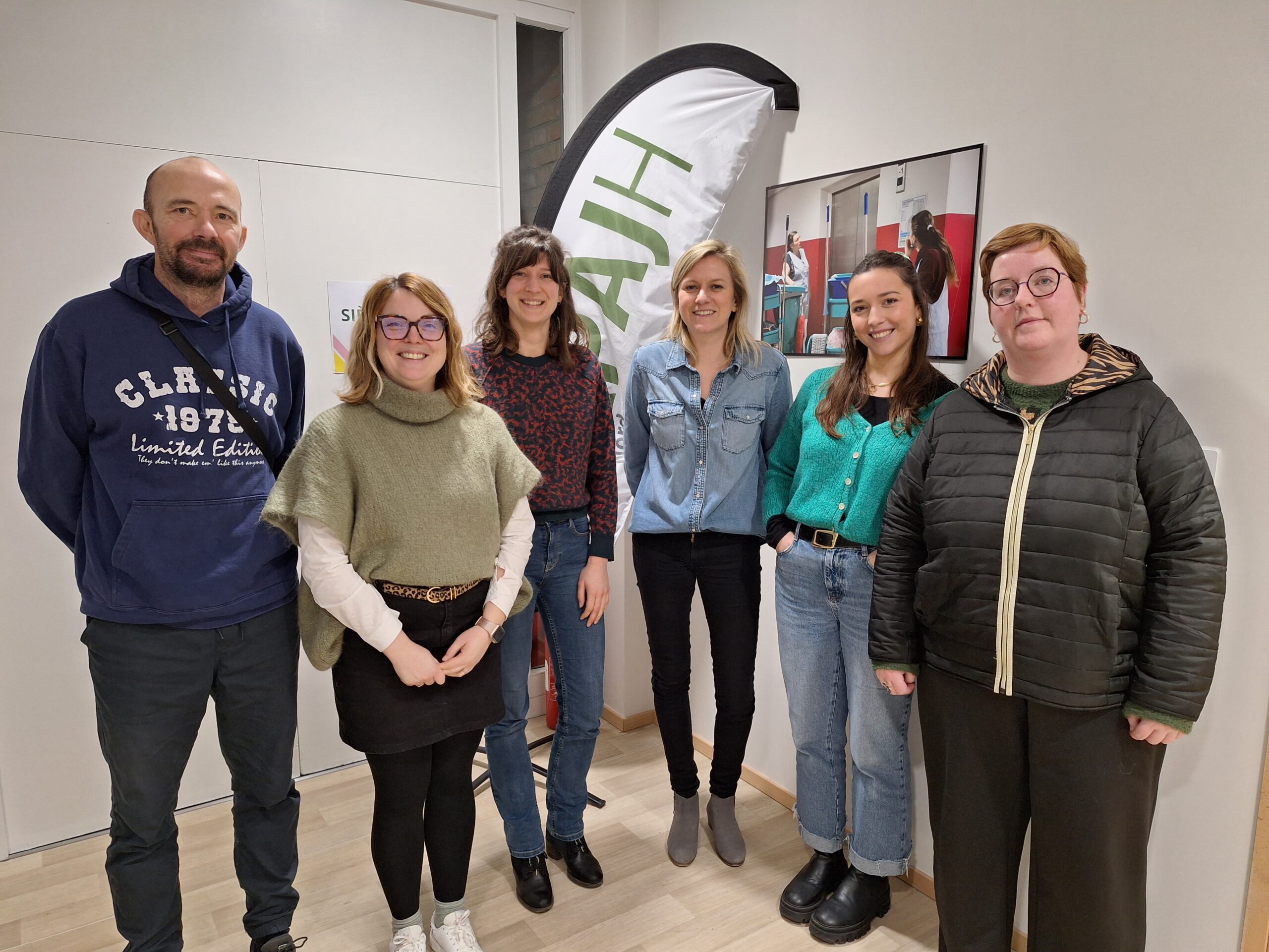 Des stagiaires en visite à l’EA Le Sextant